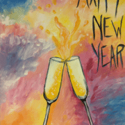 Orlando New Year’s Cheer Paint & Sip @ Crush Yard