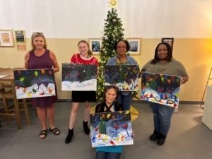 Fort Myers Paint and Sip - Hearts in the Sand