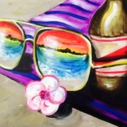 Estero Paint and Sip - Sunglasses