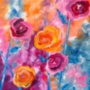 Westchase Art and Wine - Swirled Roses