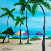 Cape Coral Wine and Paint - Beach Ready