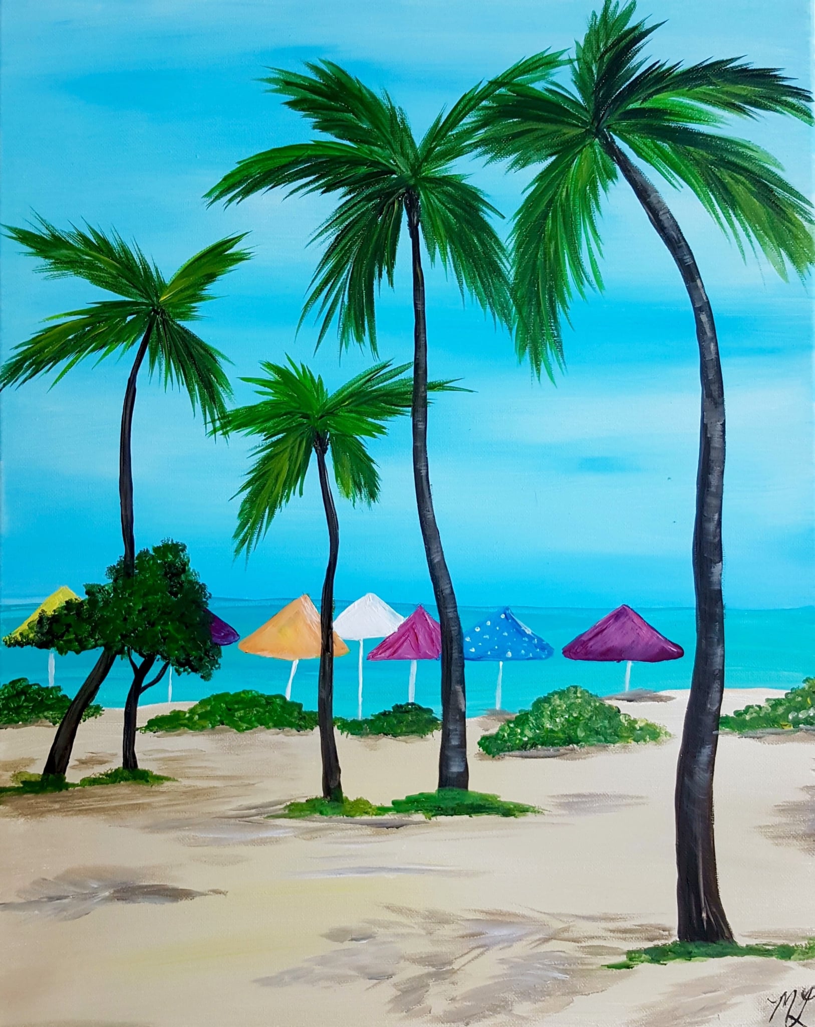 Cape Coral Wine and Paint - Beach Ready