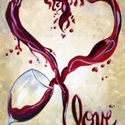 Paint Party at Aspirations Winery - Love of Wine