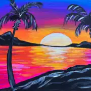 Cape Coral Paint Night - Florida Sunset