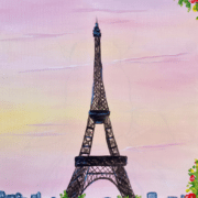 Orlando Paint & Sip: Paris Florals @ Catrina's Mexican Fusion