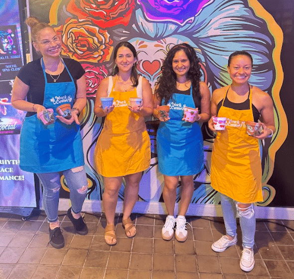 Pompano Beach Blooms & Brews – Flower Pot Painting
