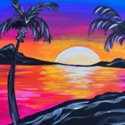 Orlando Paint & Sip: Vibrant Sunset @ Catrina's Mexican Fusion