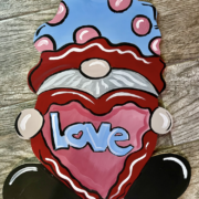 Fort Myers Sip and Paint - Gnome Love Wood Signs