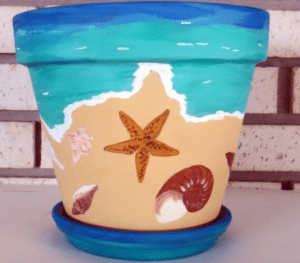 Pompano Beach Blooms & Brews – Flower Pot Painting