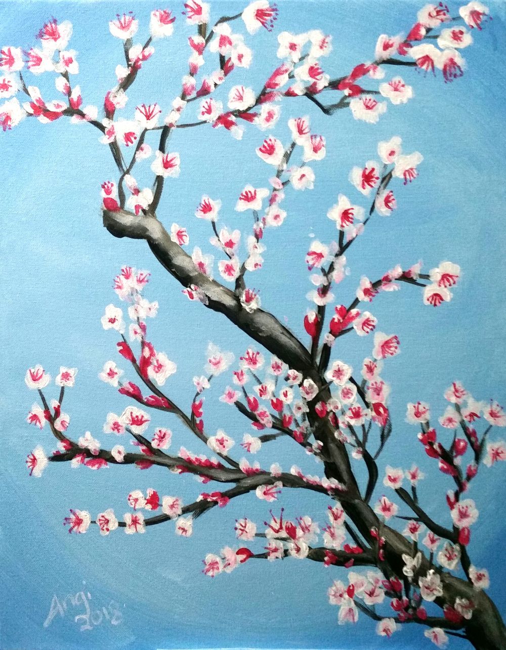 Naples Paint and Sip - Cherry Blossoms