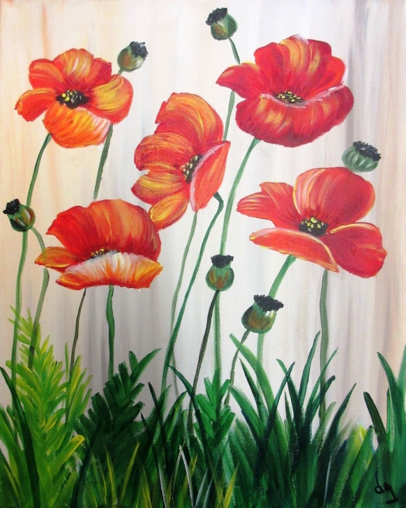 Fort Myers Art and Wine –Dance of the Poppies