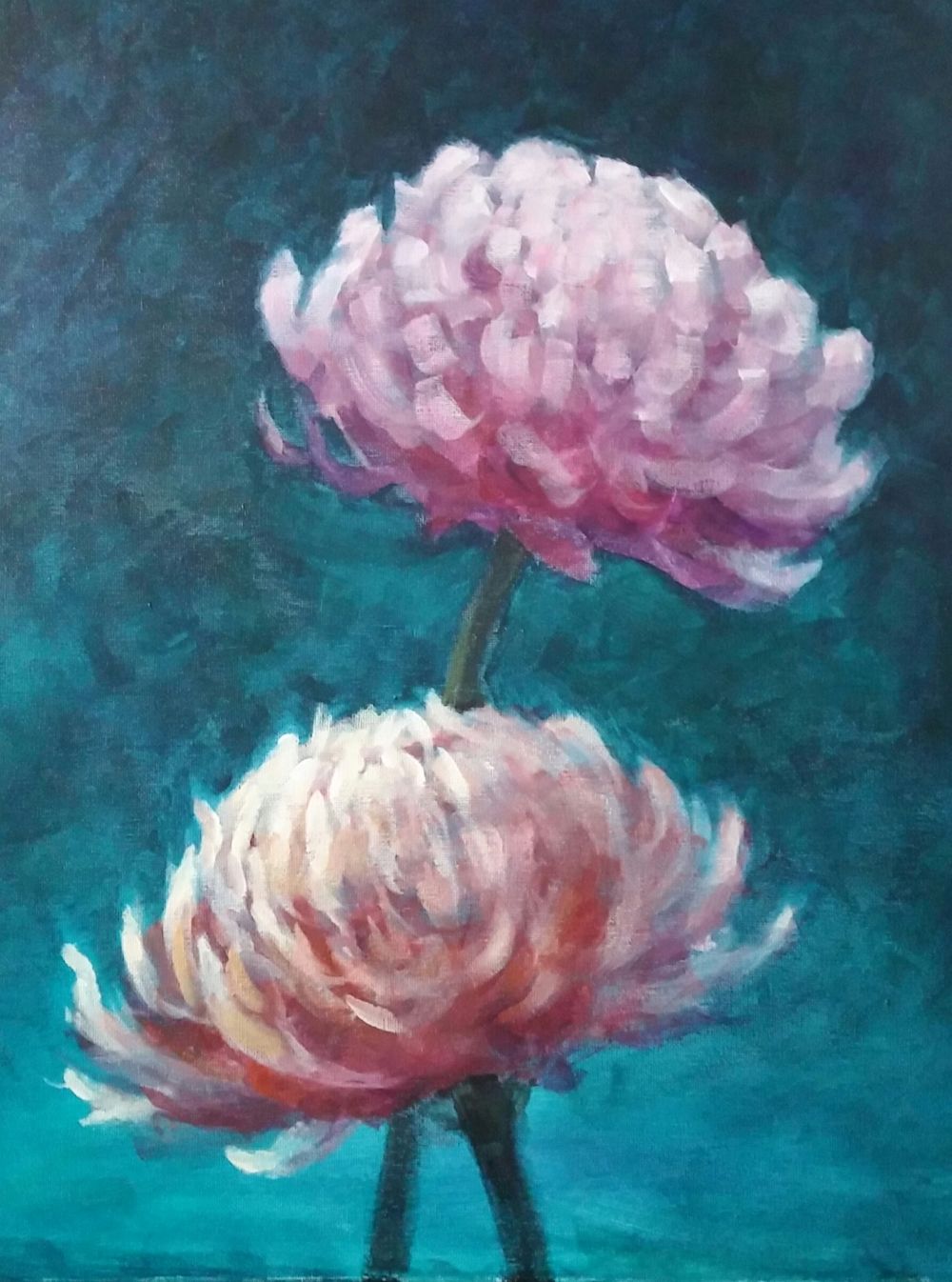 Tampa Paint Night - Pretty Peonies