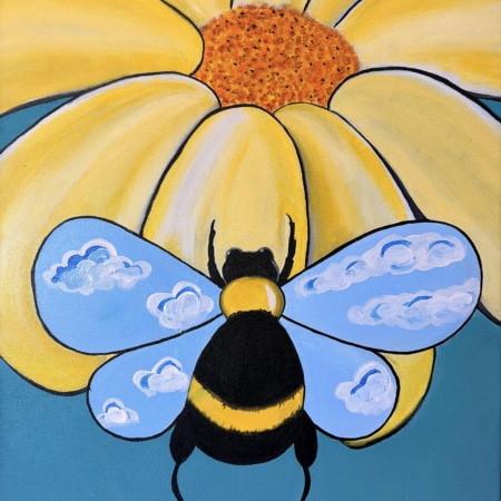 Cape Coral Paint Party- Spring Bee