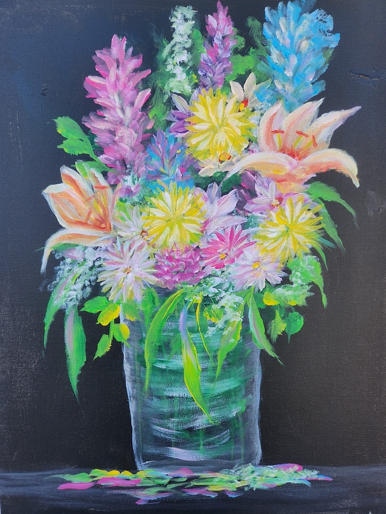Cape Coral Art & Wine -Bright Bouquet