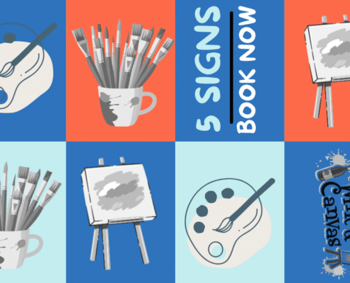 5 Signs You Need a Paint n Sip Night NOW 🎨🍷