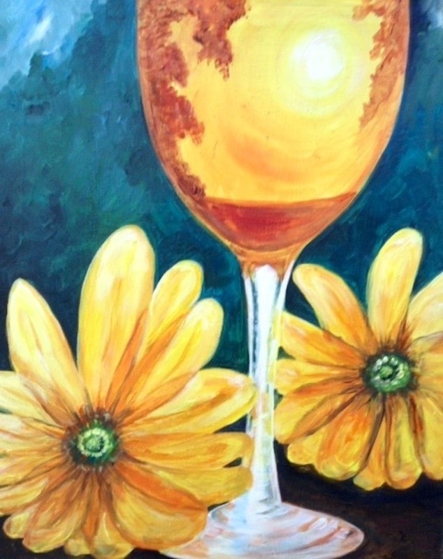 Fort Myers Sip and Paint - Summer Wine