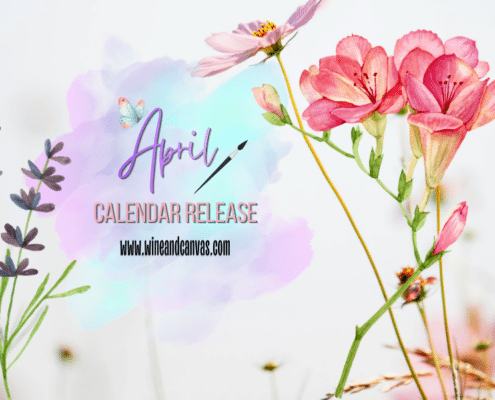 April Paint and Sip Events Are Blooming 🎨🌼Spring Has Arrived!