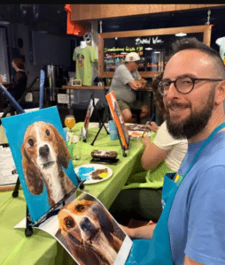 Cape Coral Art and Wine- Pet Portrait
