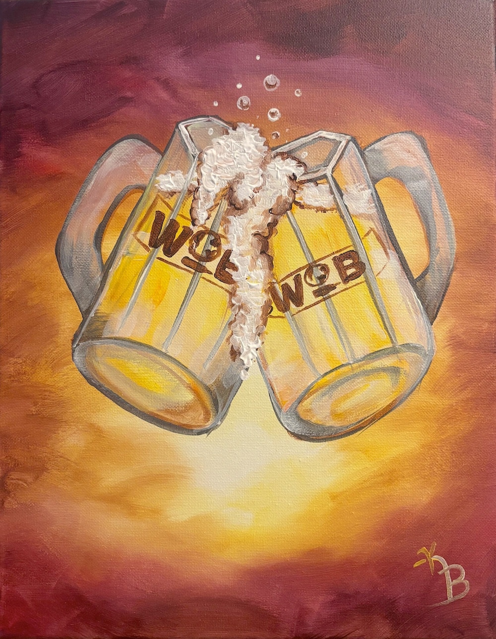 WOB Cheers Paint and Sip