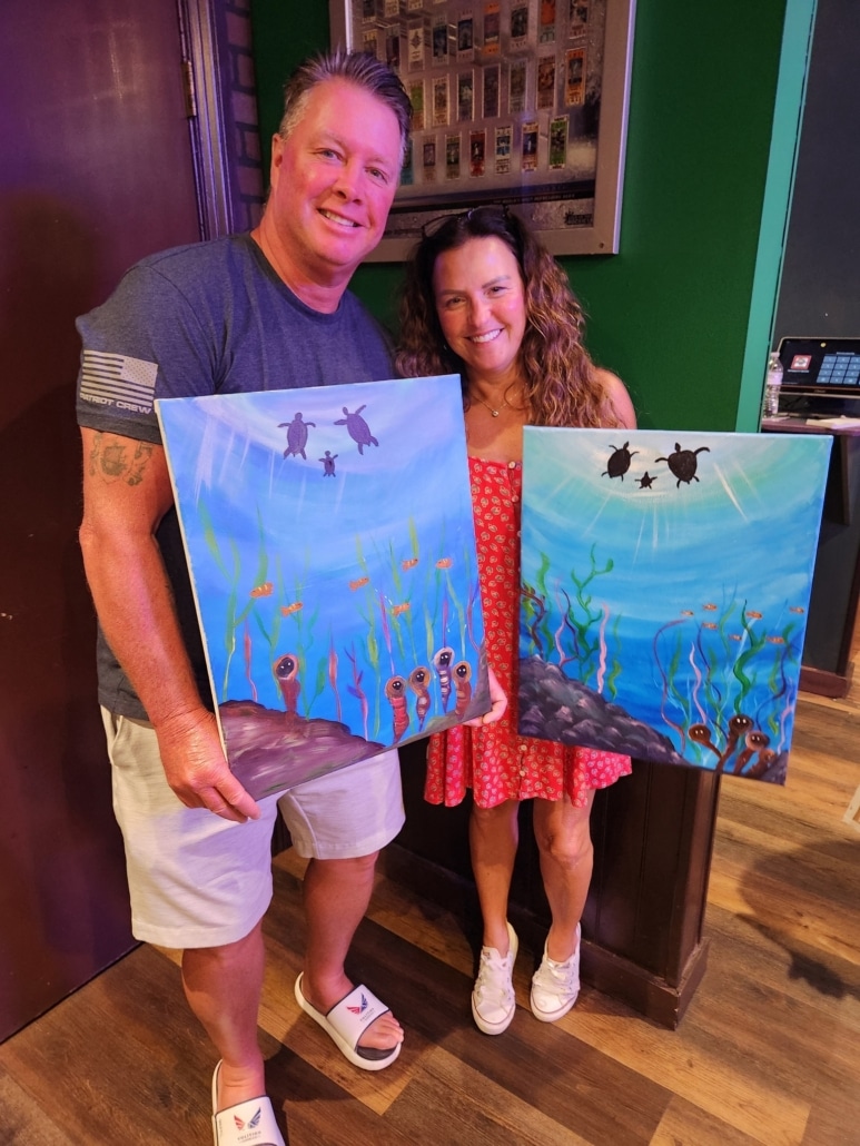 Swimming with Turtles