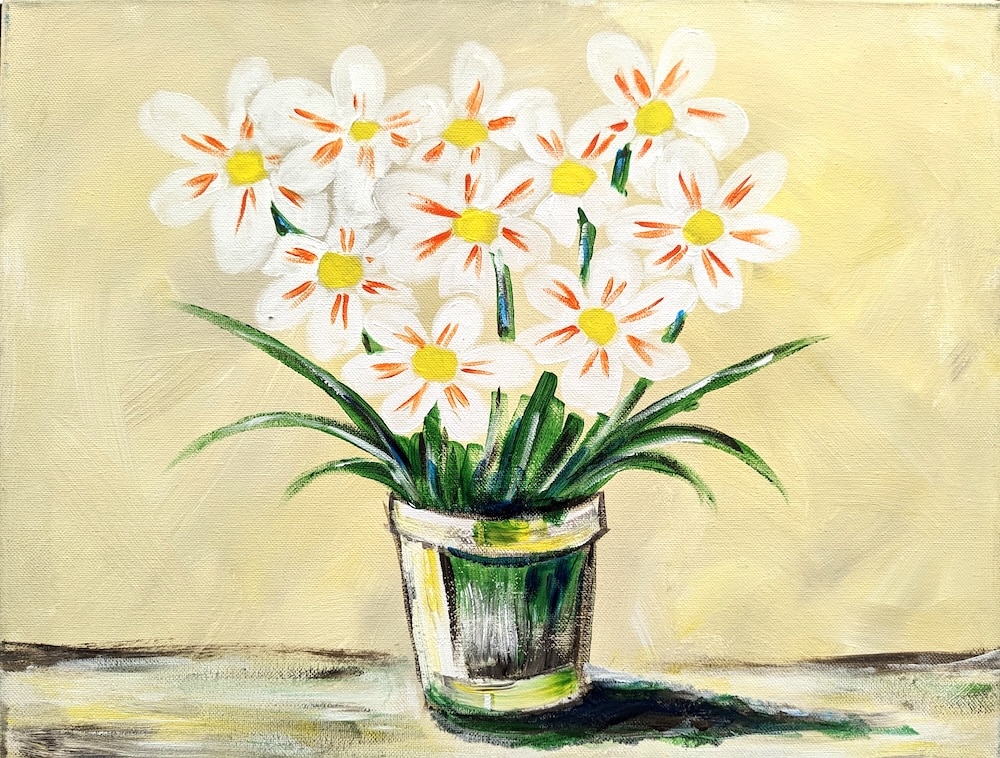 Fort Myers Paint and Sip- Mother's Day Flowers for Mom