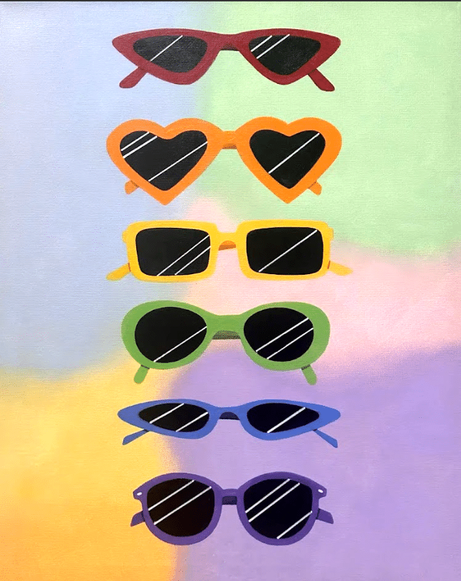 Paint and Sip at Laudy Bar - Spring Shades