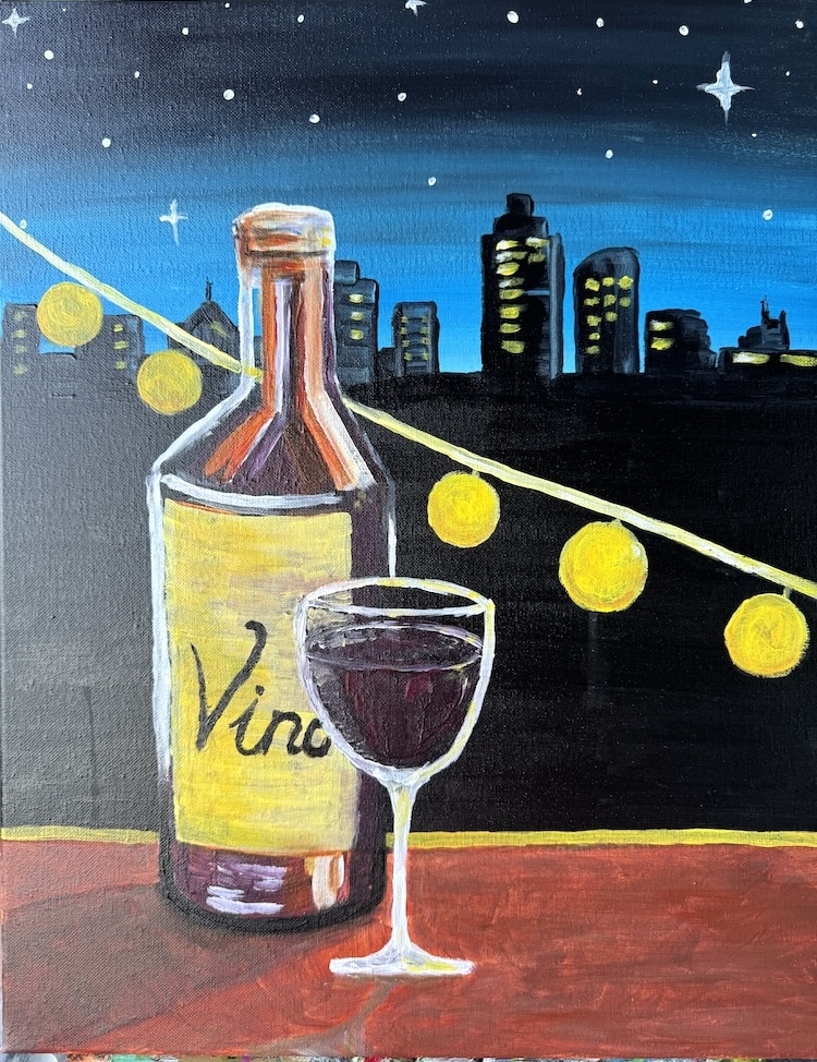 St Petes Paint Party-Wine & City