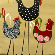 Fort Myers Painting on the Farm - Funky Chickens