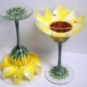 Cape Coral Paint and Sip - Margarita Glasses
