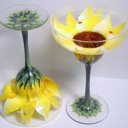 Cape Coral Paint and Sip - Margarita Glasses