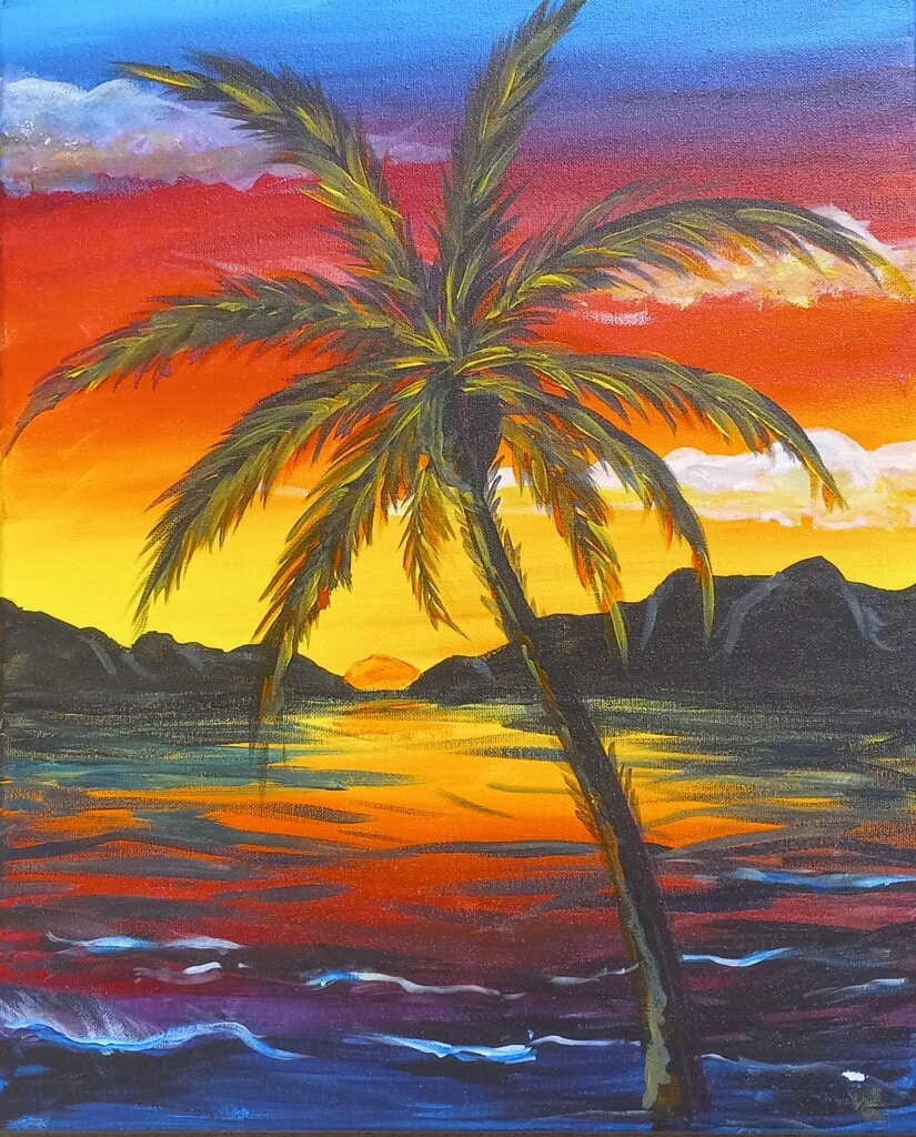 Miami Paint and Sip at Beat Culture - Aloha