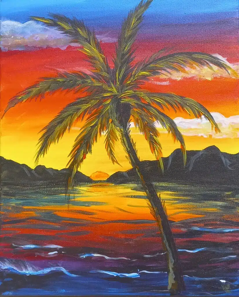 Miami Paint and Sip at Beat Culture - Aloha