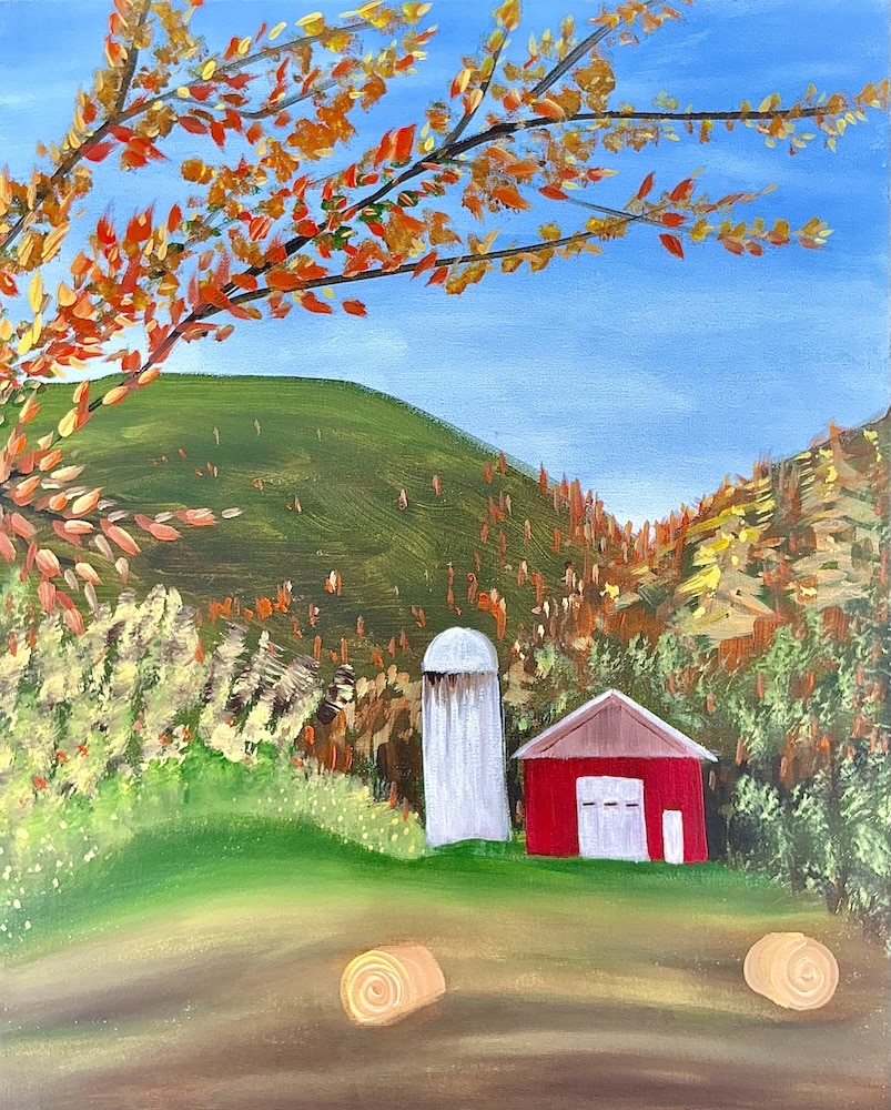 Fort Myers Painting on the Farm - Fall Day on the Farm