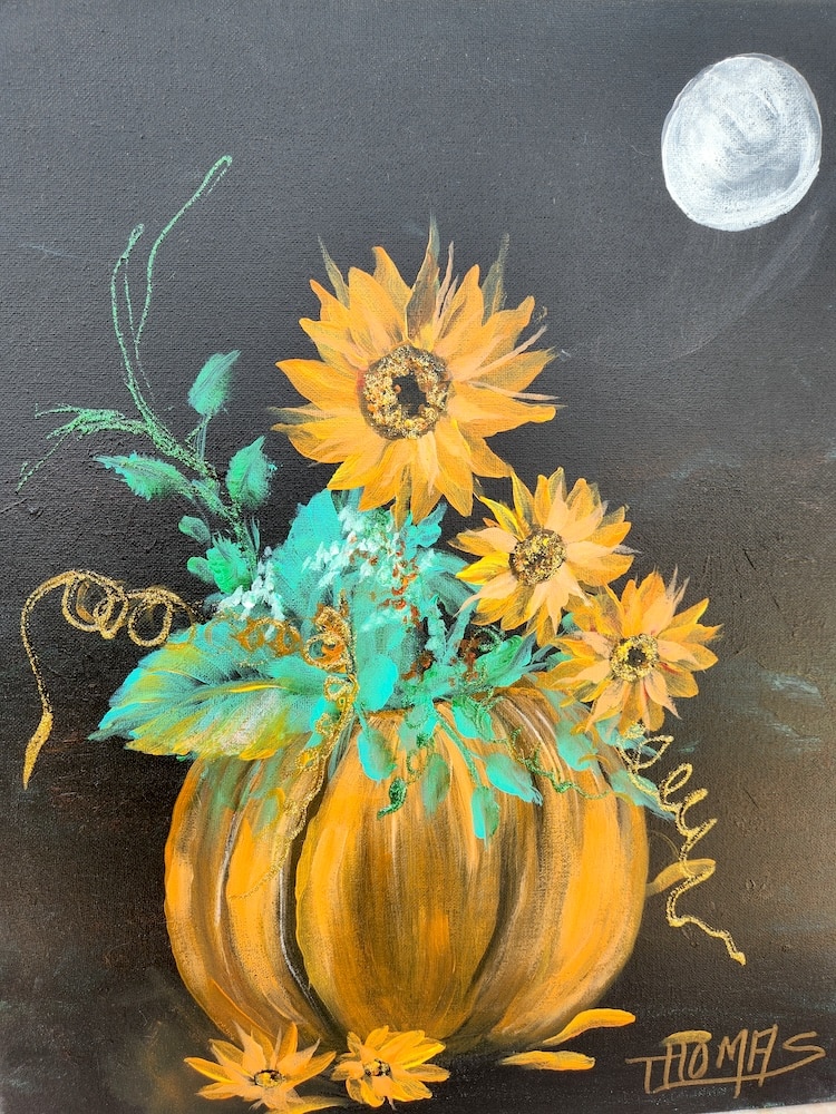 Fort Myers Paint Party - Harvest Moon Blooms