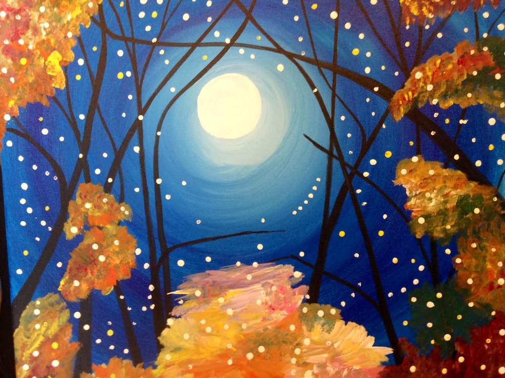 Tampa Sip and Paint Event - Look to the Moon