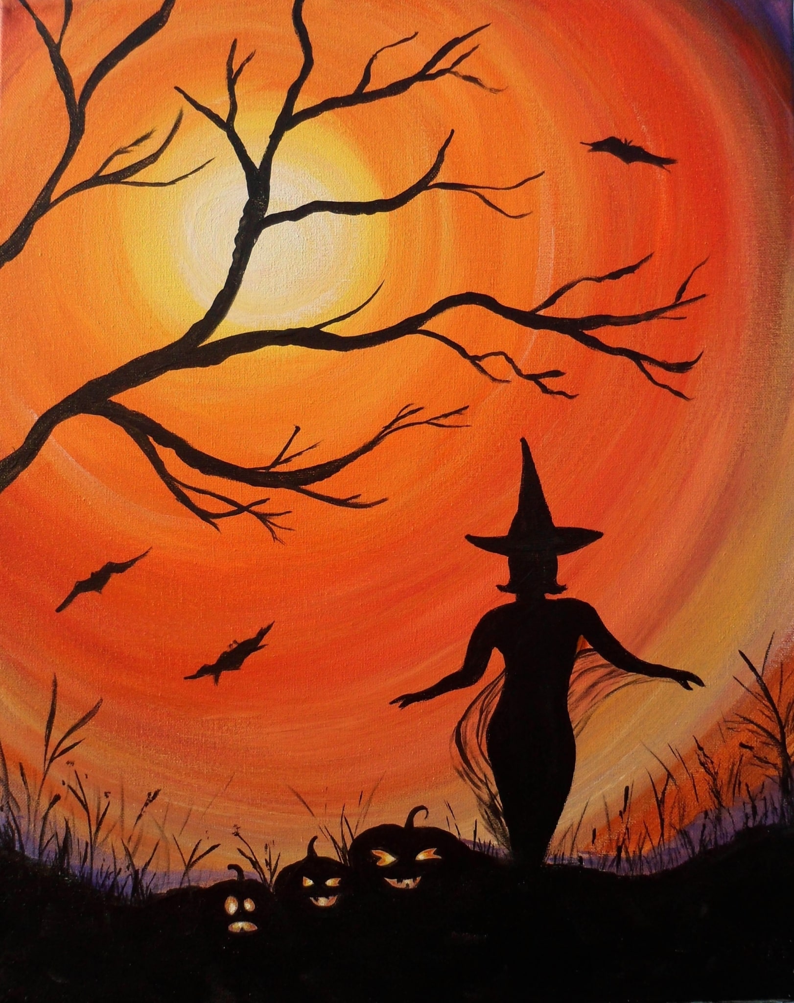 Brews and Broomsticks Paint and Sip at Gulf Stream Brewing