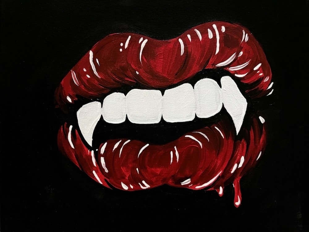 Tampa Paint and Wine - Vampire's Kiss