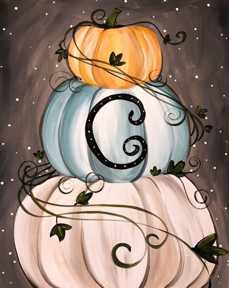 St Pete Paint and Sip - Pumpkins & Personalities