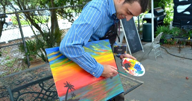 Meet the Orlando Paint and Sip Artists - Max Laurent - Wine and Canvas