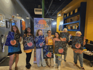 Oakland Park Sip and Paint - Tropical Love
