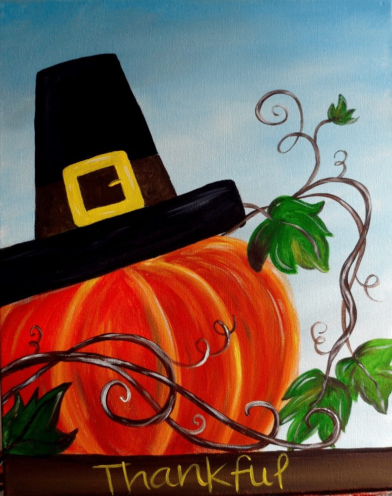 Pompano Beach Brushes and Brews - Always Thankful