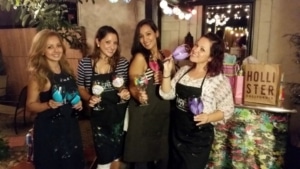 Estero Wine Glass Paint & Sip