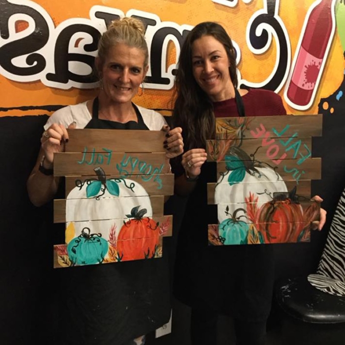 Private Wine & Canvas Parties