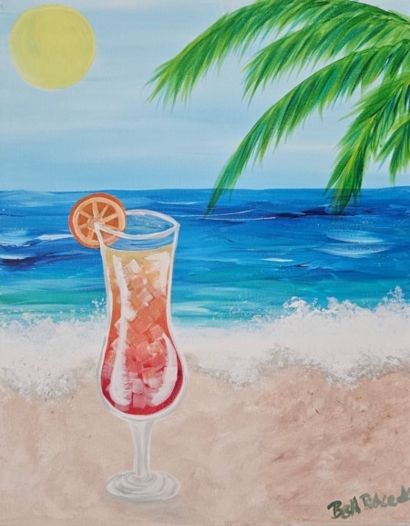 Fort Myers Beach Paint n Sip sex on the beach