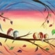 Naples Social Painting - Little Birds