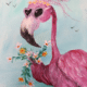 Cape Coral Paint and Sip - Flocking Fabulous Flamingos - Stevie Tomato's