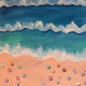 Cape Coral Wine and Canvas - Day at the Beach - Paint and Sip - The French Press - July 2024