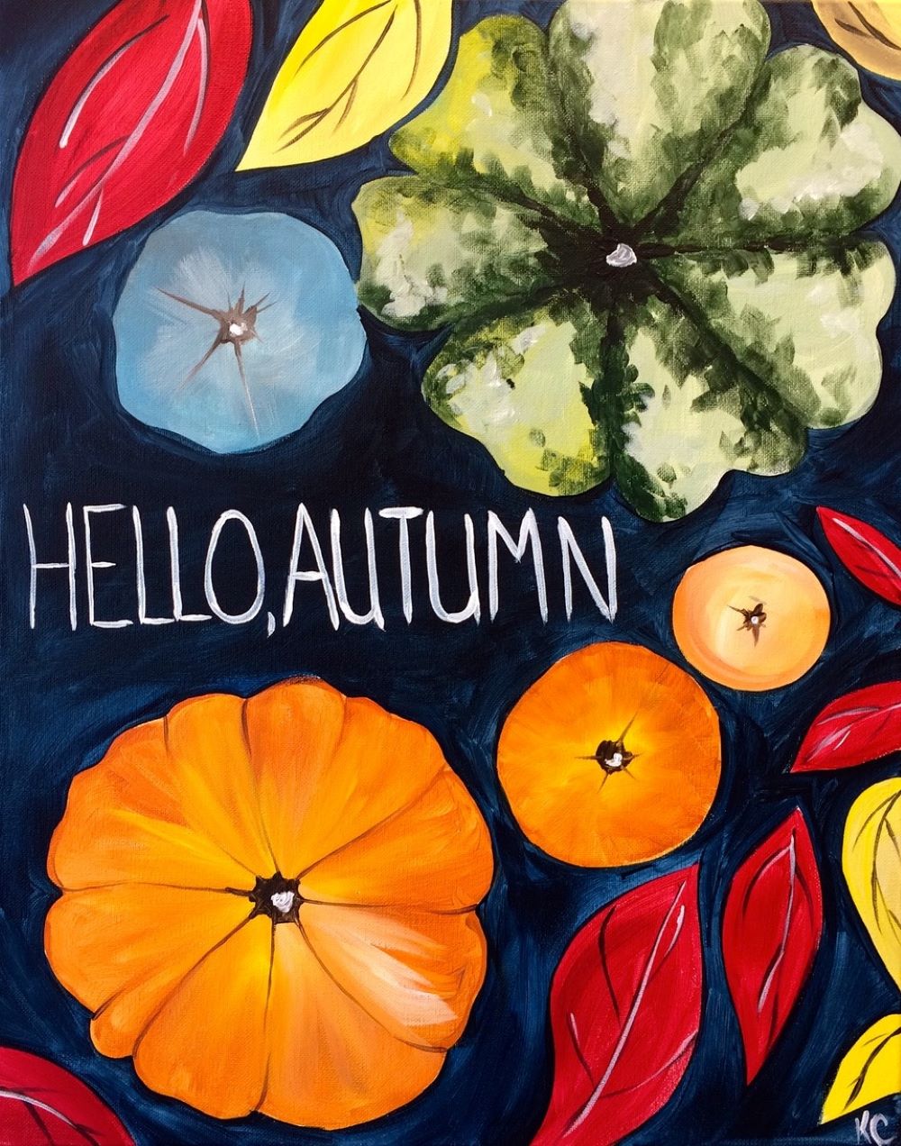 Ft. Myers Paint and Sip - Hello Autumn