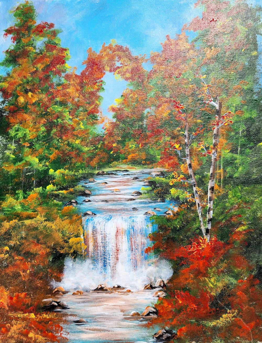 Cape Coral Paint Night- Autumn Stream