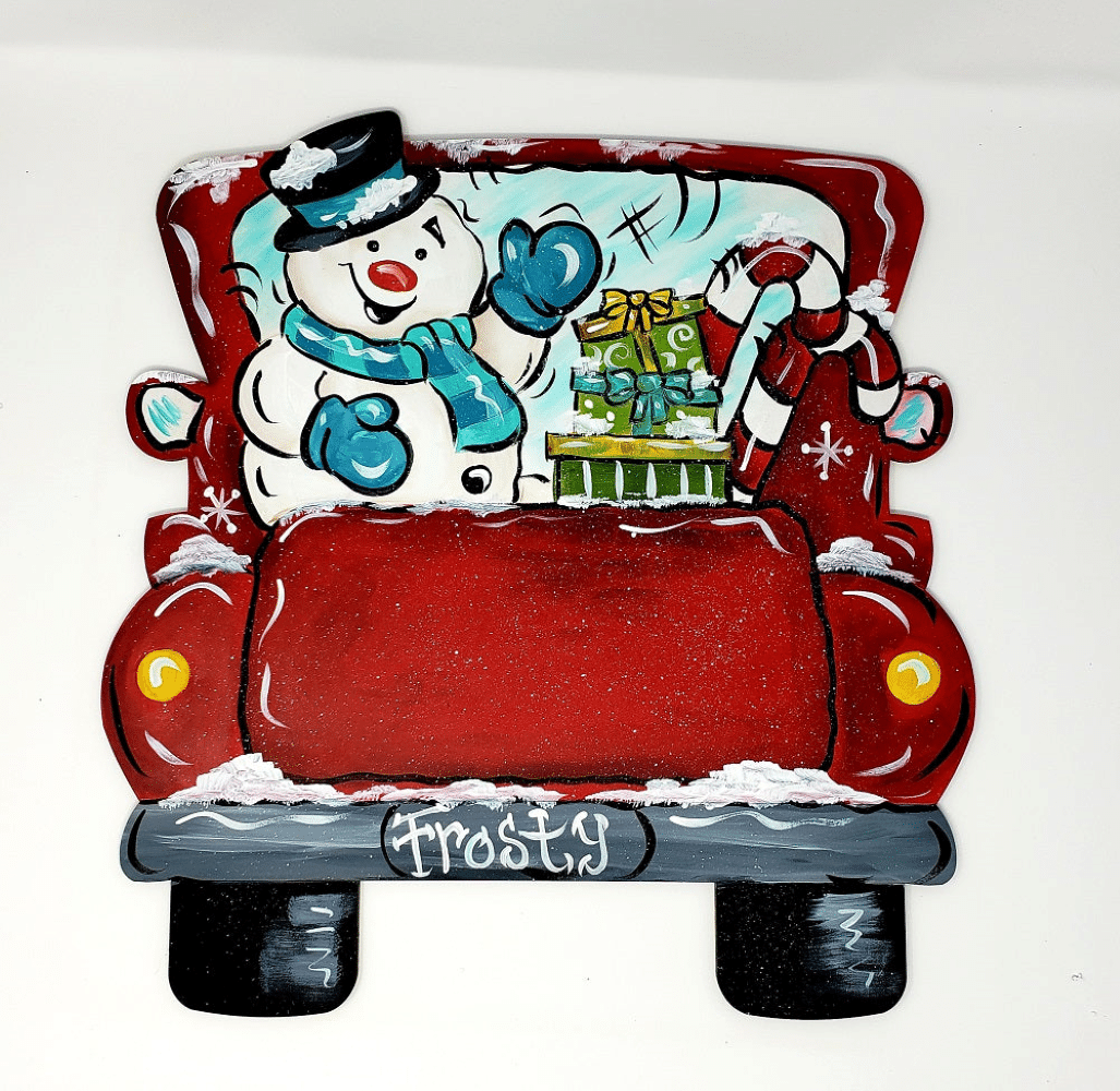 Naples Winter Art Party - Xmas Truck